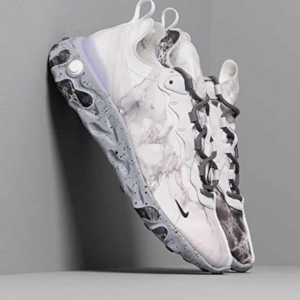 Nike React Element 55// Pure Platinum- Kendrick Lamar.